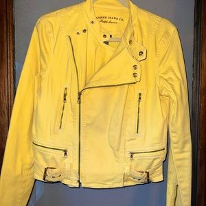 Ralph Lauren yellow blazer jacket